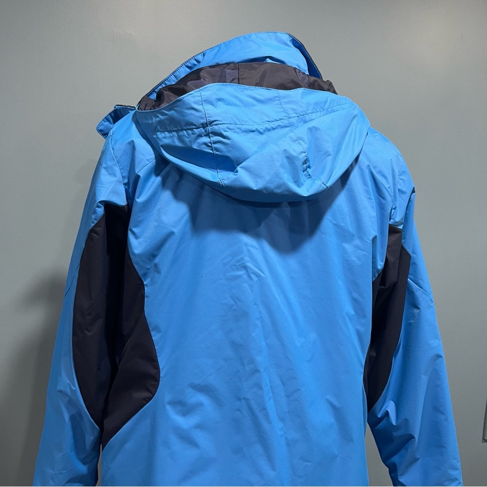Columbia Men's Eager Air Interchange 3-in-1 Jacket Blue/Navy Size Large - Picture 6 of 7